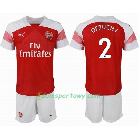 Koszulka Arsenal DEBUCHY 2 Dziecięcy Domowe Koszulki Piłkarskie 2018-2019 Krótki Rękaw